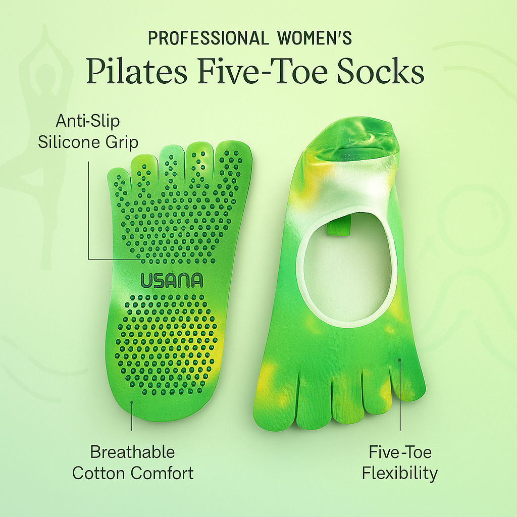 Tranquilwear Five-Toe Grip Sock